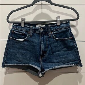 Abercrombie & Fitch Curve Love High Rise Mom Short 27